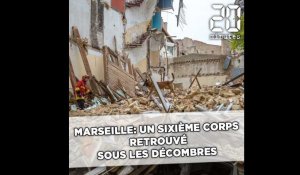 Immeubles effondrés à Marseille: Un sixième corps retrouvé sous les décombres