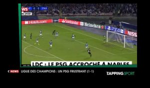 Zap sport du 7 novembre : Un PSG frustrant à Naples (1-1) (vidéo) 