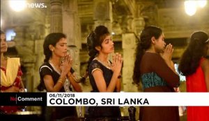 Le Sri lanka fête Diwali malgré la crise politique