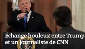 Midterms : échange houleux entre Trump et un journaliste de CNN