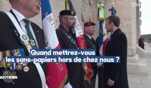 Macron évoque l'expulsion des "sans-papiers" - ZAPPING TÉLÉ DU 08/11/2018