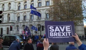 Brexit: pro- et anti-UE unis contre l'accord de Theresa May