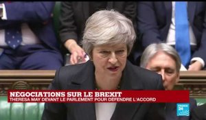 REPLAY - Theresa May s'exprime devant la parlement pour défendre l'accord sur le Brexit