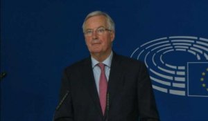 Brexit: "Nous ne sommes pas au bout du chemin" (Michel Barnier)
