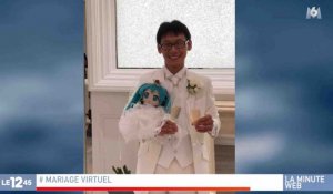 Japon : il épouse une chanteuse virtuelle - ZAPPING ACTU DU 13/11/2018