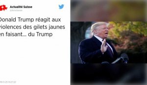 Trump tweete sur les Gilets jaunes pour maintenir la pression sur Macron et l'Europe.