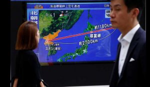 La Corée du Nord lance un missile qui survole le Japon