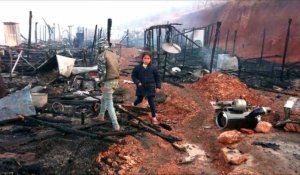 Liban: deux morts dans l'incendie d'un camp de réfugiés syriens