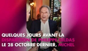 Michel Drucker : son "grand regret" après le décès de Philippe Gildas