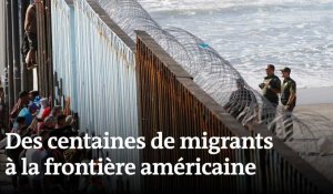 Une « caravane » de migrants à la frontière américaine