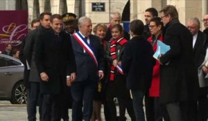 Macron arrive à Besançon pour inaugurer le musée des Beaux-Arts