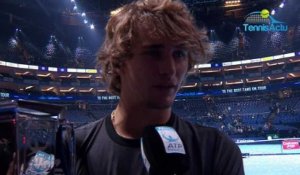 ATP - Nitto ATP Finals 2018 - Alexander Zverev : "C'est hallucinant ce qu'il m'arrive !"