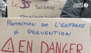 Rennes. Manifestation pour la protection de l'enfance