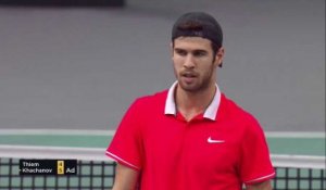 Rolex Paris Masters 2018 - Karen Khachanov 1er finaliste à Bercy après avoir battu Dominic Thiem en demies