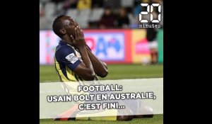 Football: Usain Bolt en Australie, c'est fini...