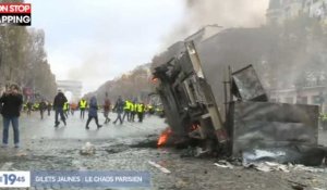 Gilets Jaunes : Les images chocs du chaos sur les Champs-Elysées (vidéo)
