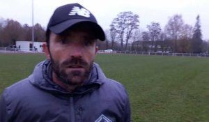 Foot - U17 nationaux : la satisfaction de l'entraîneur lillois Stéphane Pichot après la victoire des siens contre Feignies-Aulnoye