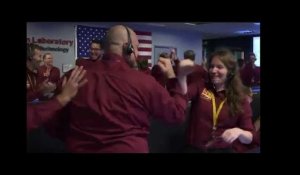 La joie de la NASA après l'atterrissage d'Insight sur Mars