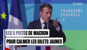 Concilier fin du monde et fin du mois : les 5 pistes de Macron pour calmer les "gilets jaunes"