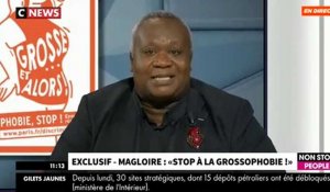 Morandini Live : Magloire pousse un coup de gueule contre la grossophobie (vidéo)