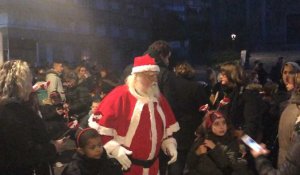 Vire : la parade avant l'illumination du sapin de Noël 