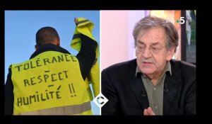C à vous : Alain Finkielkraut défend les Gilets Jaunes (vidéo)