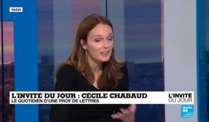 Cécile Chabaud : "Ce sont mes élèves du '93' qui m'ont formée"