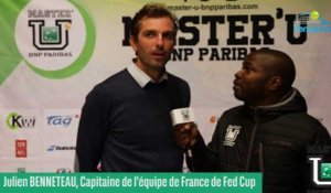 Master'U BNP Paribas 2018 - Julien Benneteau parrain de choix de la 13e édition à Grenoble du  Master'U BNP Paribas