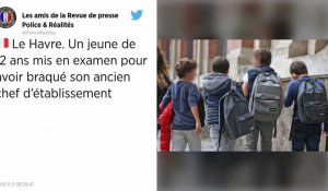 Havre: Un collégien âgé de 12 ans menace son ancienne principale adjointe avec une arme factice