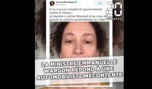 La ministre Emmanuelle Wargon répond en vidéo à une automobiliste