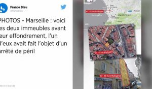 Marseille. Deux immeubles s'effondrent en plein centre-ville, deux blessés légers