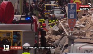 Marseille : Deux immeubles s'effondrent en plein centre-ville (Vidéo)