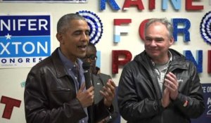 USA/élections: Obama fait campagne en Virginie