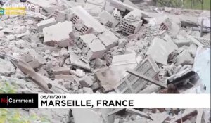 France : un premier corps retrouvé sous les décombres à Marseille
