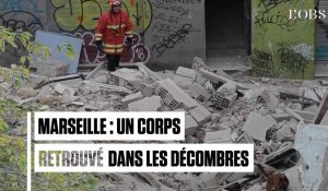 Marseille : un corps retrouvé dans les décombres de la rue d'Aubagne