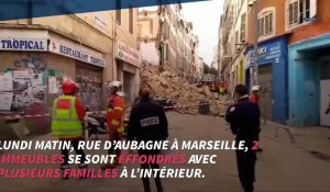 Incident à Marseille : trois immeubles s'effondrent