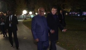 Macron rencontre son homologue malien à Reims