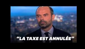 Édouard Philippe assure qu'il n'y a eu "aucune cacophonie" sur la hausse de la taxe carbone