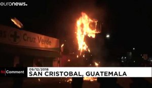 Guatemala : jets de boules de feu comme tradition religieuse