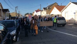 La Roche-sur-Yon. Manifestation des Lycéens 