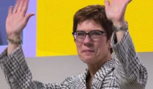 Allemagne: Kramp-Kattenbauer élue cheffe de la CDU