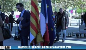 Marseille : un appel au calme à la porte d'Aix