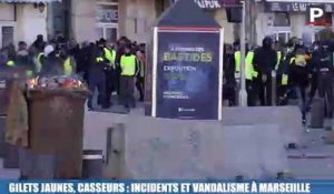 Affrontements sur le Vieux-Port, vandalisme sur la Canebière, notre reportage vidéo sur les incidents qui ont suivi la manifestation des gilets jaunes à Marseille