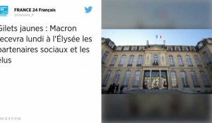 Gilets jaunes : Emmanuel Macron recevra les partenaires sociaux à l'Elysée, demain matin