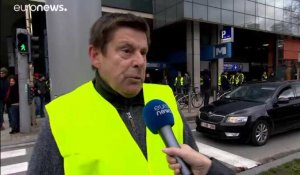 Les "gilets jaunes" belges eux aussi dans la rue