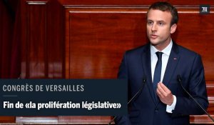Emmanuel Macron veut « mettre un terme à la prolifération législative »