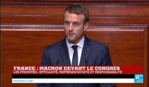 Macron: "mieux endiguer" les "grandes migrations" par le contrôle et la lutte contre les trafics