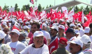 Turquie: fin de la "marche pour la justice" et meeting géant