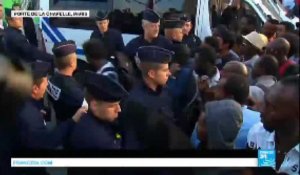 Plus de 2 700 migrants évacués des campements dans le nord de Paris