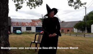 Momignies: une sorcière au lieu-dit le Buisson Marot